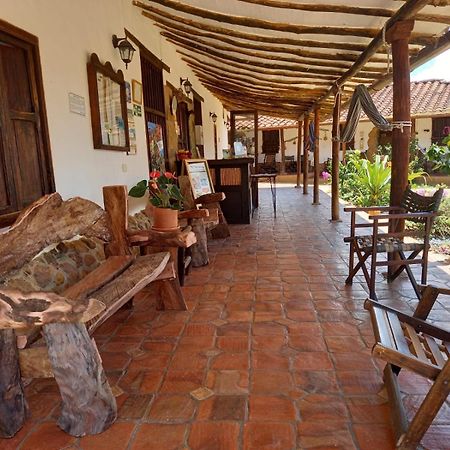 La Loma Hotel Barichara Bagian luar foto