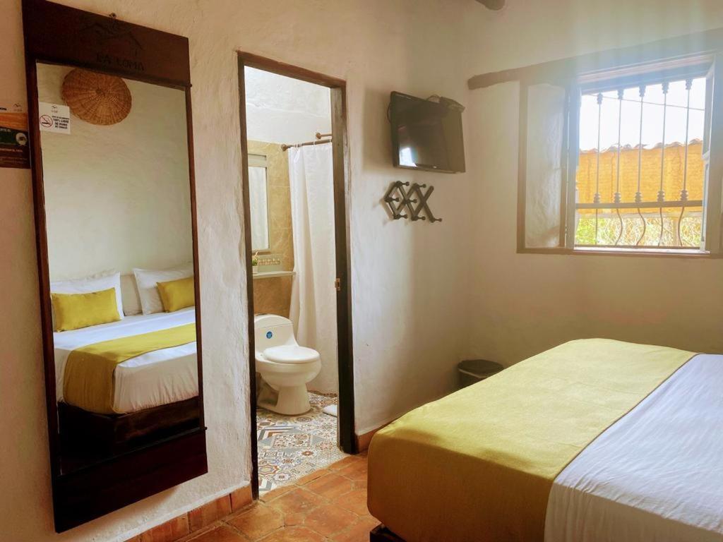 La Loma Hotel Barichara Bagian luar foto