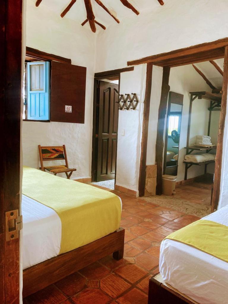 La Loma Hotel Barichara Bagian luar foto