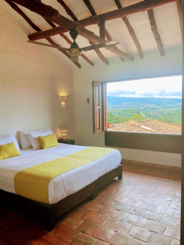 La Loma Hotel Barichara Bagian luar foto