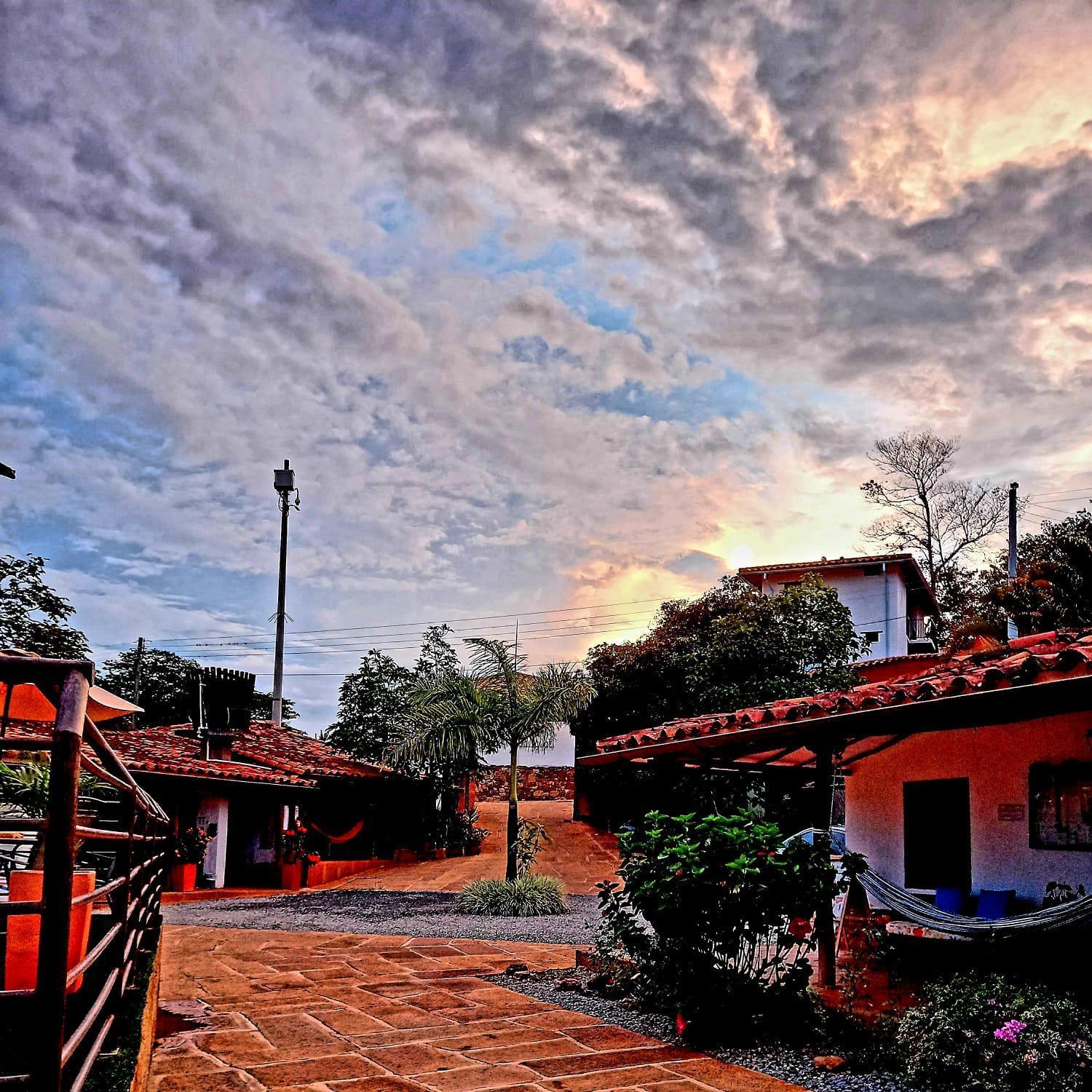 La Loma Hotel Barichara Bagian luar foto