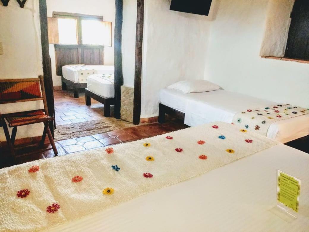 La Loma Hotel Barichara Bagian luar foto