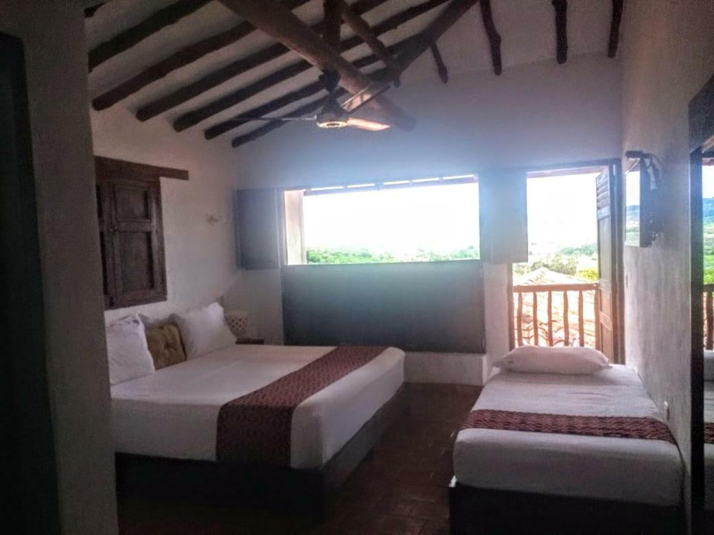 La Loma Hotel Barichara Bagian luar foto