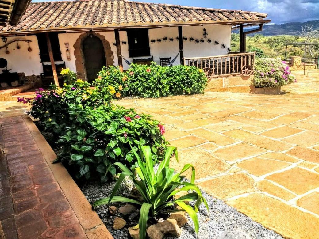 La Loma Hotel Barichara Bagian luar foto