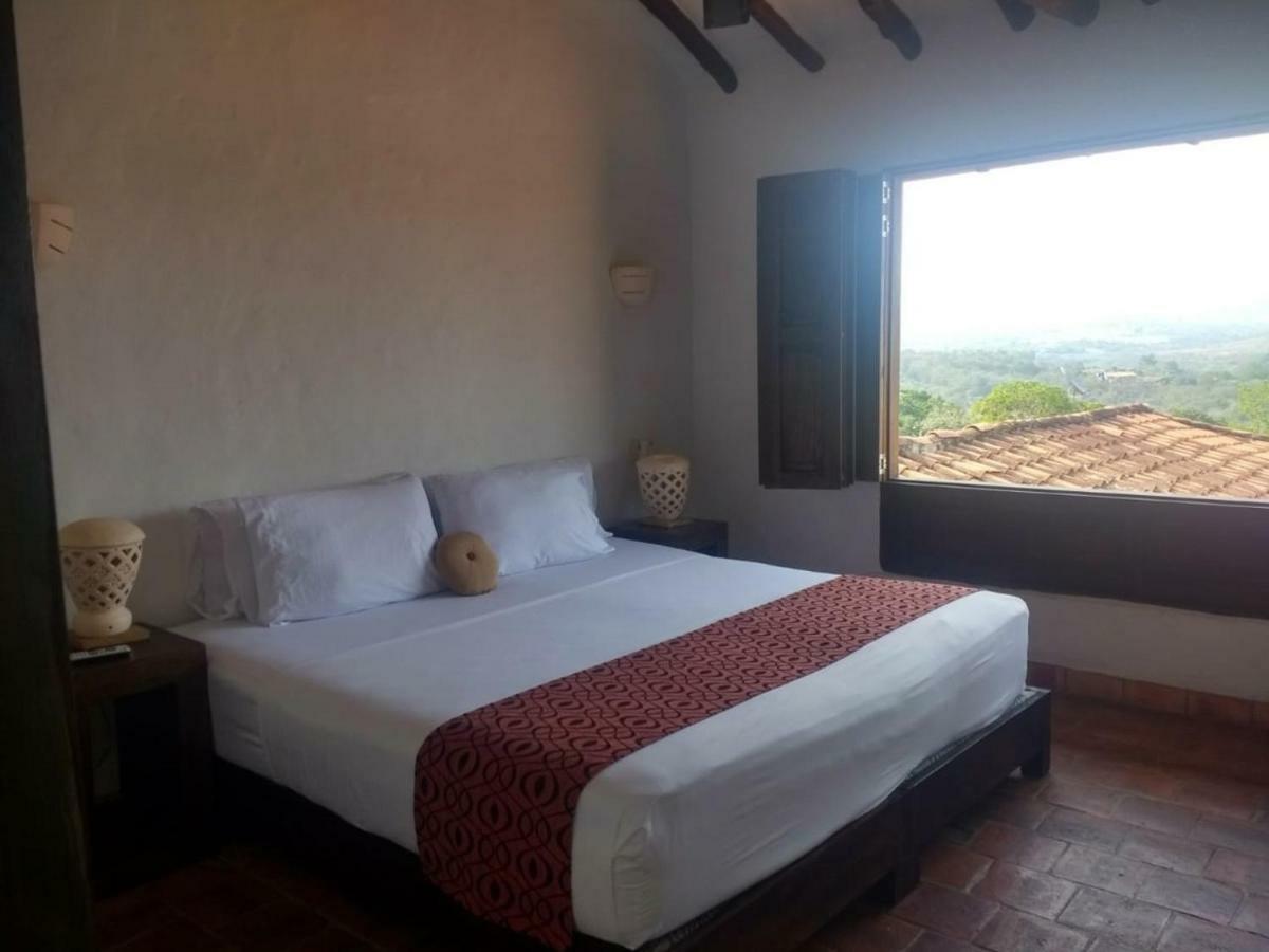 La Loma Hotel Barichara Bagian luar foto