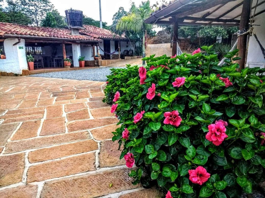 La Loma Hotel Barichara Bagian luar foto