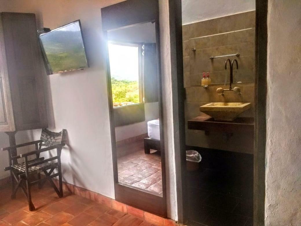 La Loma Hotel Barichara Bagian luar foto