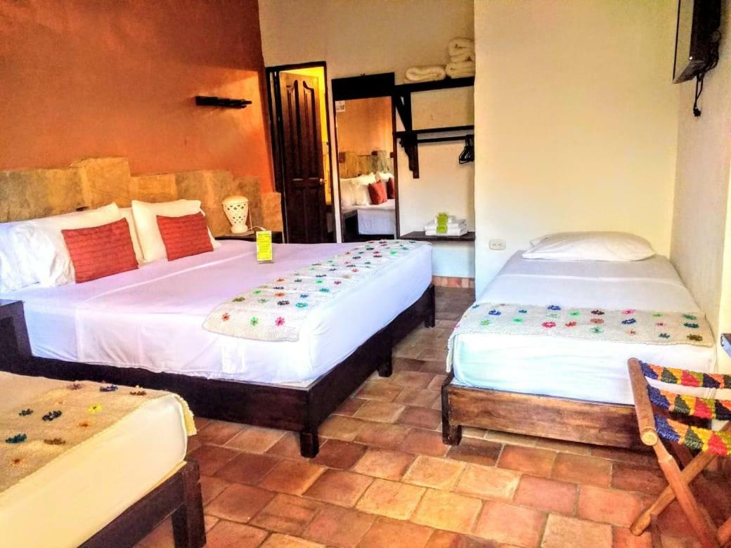 La Loma Hotel Barichara Bagian luar foto