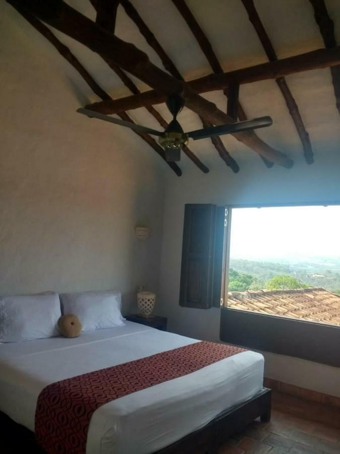 La Loma Hotel Barichara Bagian luar foto
